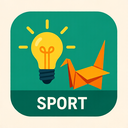 icon_sports_light_bulb_origami icon preview