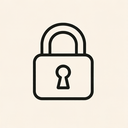 icon_sports_lock_thin icon preview
