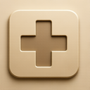 icon_sports_medical_cross_embossed icon preview