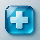 icon_sports_medical_cross_glassy icon preview