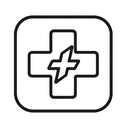 icon_sports_medical_cross_line_art icon preview