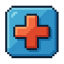 icon_sports_medical_cross_pixel_art icon preview