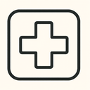 icon_sports_medical_cross_simplified icon preview