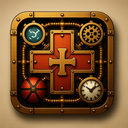 icon_sports_medical_cross_steampunk icon preview