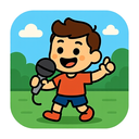 icon_sports_microphone_cartoon icon preview