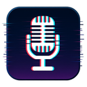 icon_sports_microphone_digital_glitch icon preview