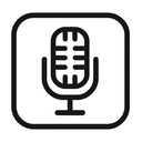 icon_sports_microphone_geometric icon preview