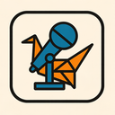 icon_sports_microphone_origami icon preview