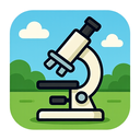 icon_sports_microscope_cartoon icon preview