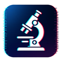 icon_sports_microscope_digital_glitch icon preview