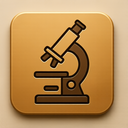icon_sports_microscope_embossed icon preview
