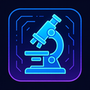 icon_sports_microscope_futuristic icon preview