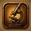 icon_sports_microscope_steampunk icon preview