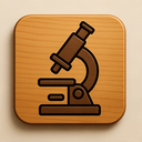 icon_sports_microscope_wooden icon preview