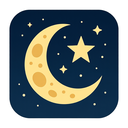 icon_sports_moon_iconic icon preview