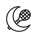 icon_sports_moon_minimal_outline icon preview