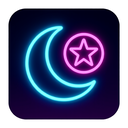 icon_sports_moon_neon icon preview