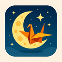 icon_sports_moon_origami icon preview