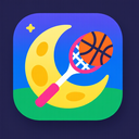 icon_sports_moon_vibrant_colors icon preview
