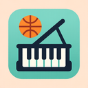 icon_sports_piano_flat_pastel icon preview