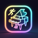 icon_sports_piano_glow_effect icon preview