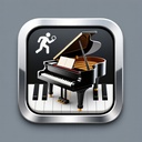 icon_sports_piano_metallic icon preview