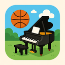 icon_sports_piano_playful icon preview