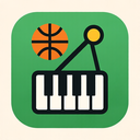 icon_sports_piano_rounded icon preview