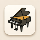 icon_sports_piano_thin icon preview