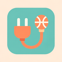 icon_sports_plug_flat_pastel icon preview