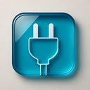 icon_sports_plug_glassy icon preview