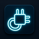icon_sports_plug_glow_effect icon preview