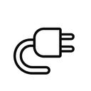 icon_sports_plug_monochrome icon preview