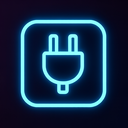 icon_sports_plug_neon icon preview