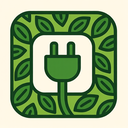 icon_sports_plug_organic_pattern icon preview
