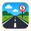 icon_sports_road_bold icon preview