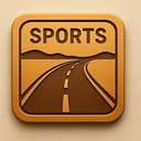 icon_sports_road_embossed icon preview