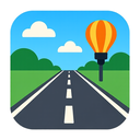 icon_sports_road_flat_design icon preview