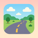 icon_sports_road_flat_pastel icon preview