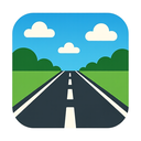icon_sports_road_geometric icon preview