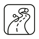 icon_sports_road_minimal_outline icon preview
