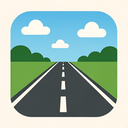 icon_sports_road_minimalist icon preview