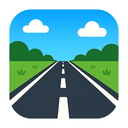 icon_sports_road_sharp_edges icon preview
