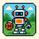 icon_sports_robot_pixel_art icon preview