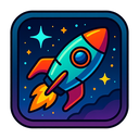icon_sports_rocket_cyberpunk icon preview