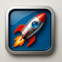 icon_sports_rocket_metallic icon preview