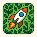 icon_sports_rocket_organic_pattern icon preview