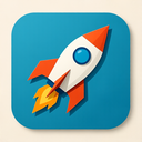 icon_sports_rocket_origami icon preview