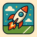 icon_sports_rocket_retro icon preview