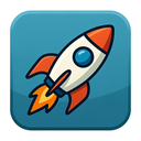 icon_sports_rocket_sharp_edges icon preview